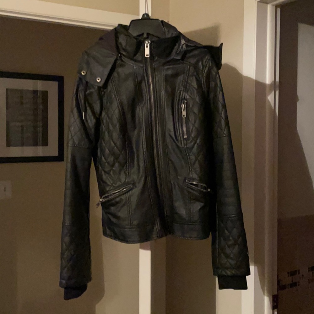 Leather Black Jacket